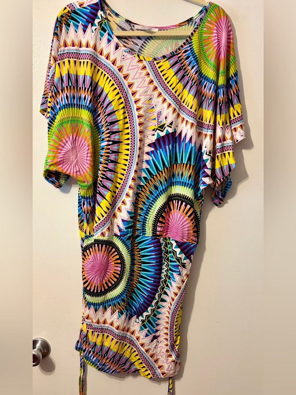 4/$25 Lascana Multicolor Geometric Print Women’s cover up